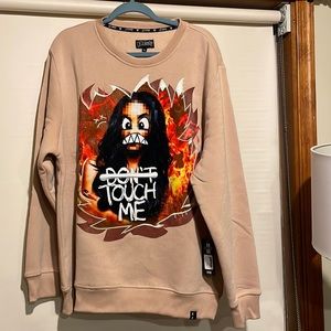 NWT Fat Guap NYC Don’t Touch Me Streetwear Sweatshirt